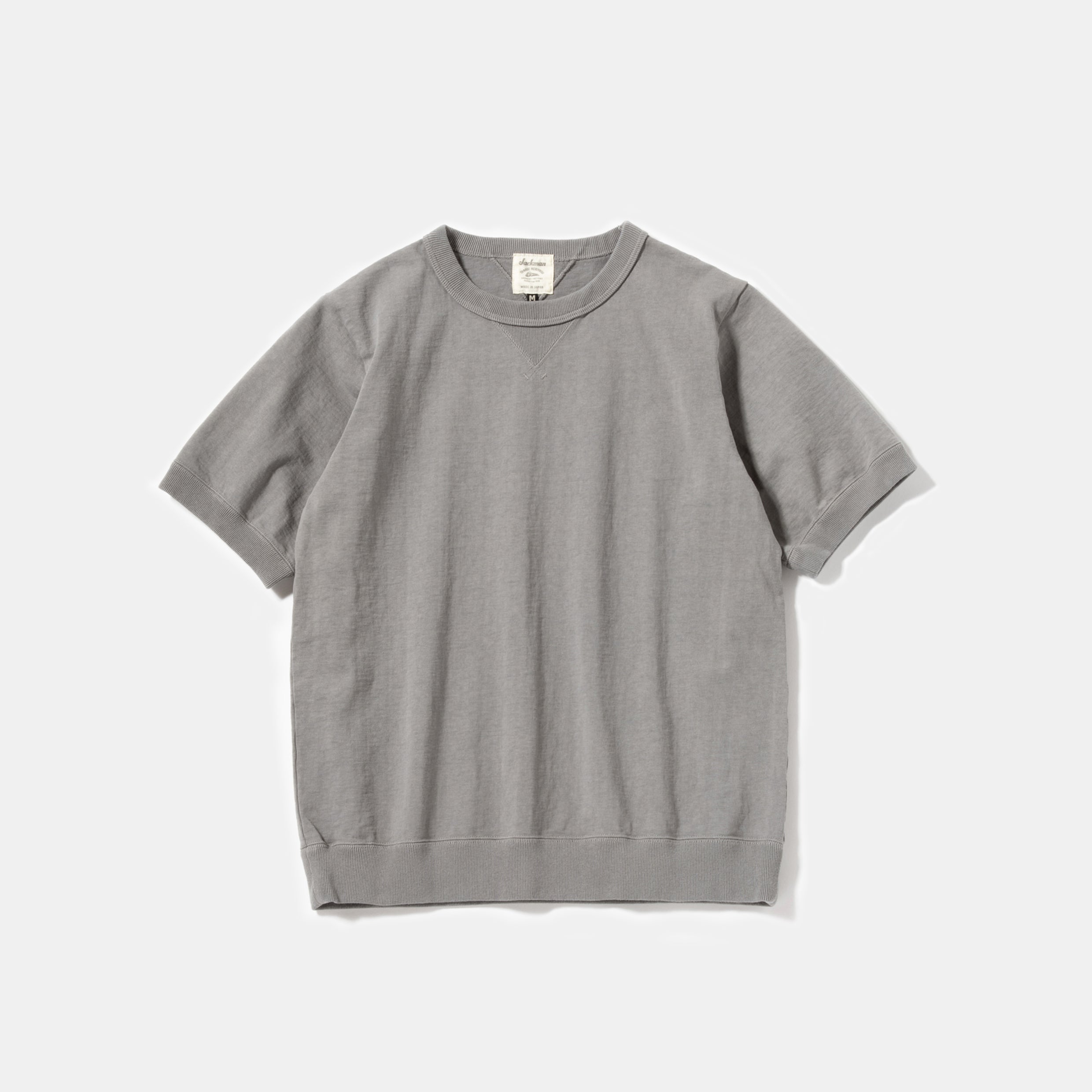 Jackman Dotsume Rib T Shirt Short Sleeve