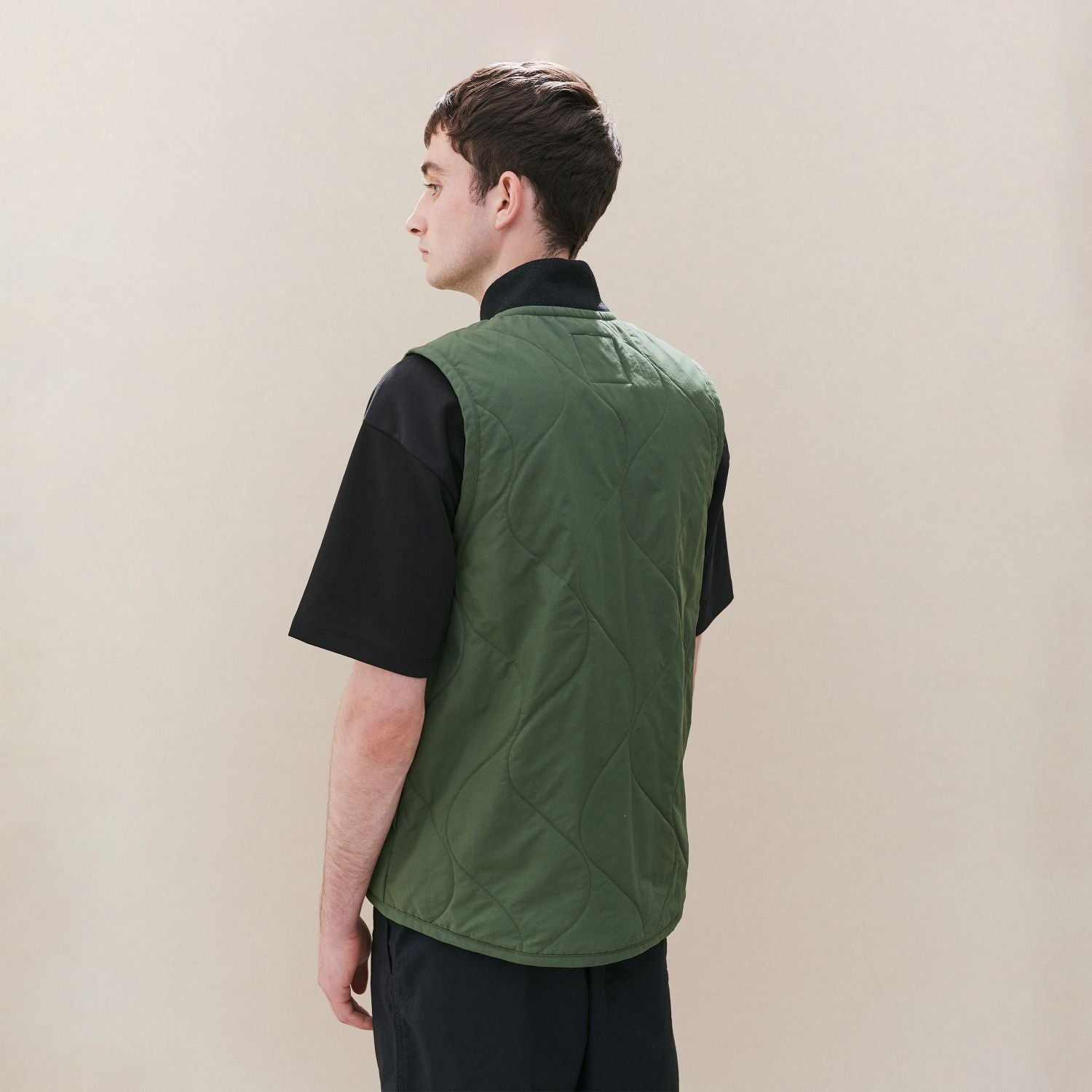 Stud Front Bomber Gilet